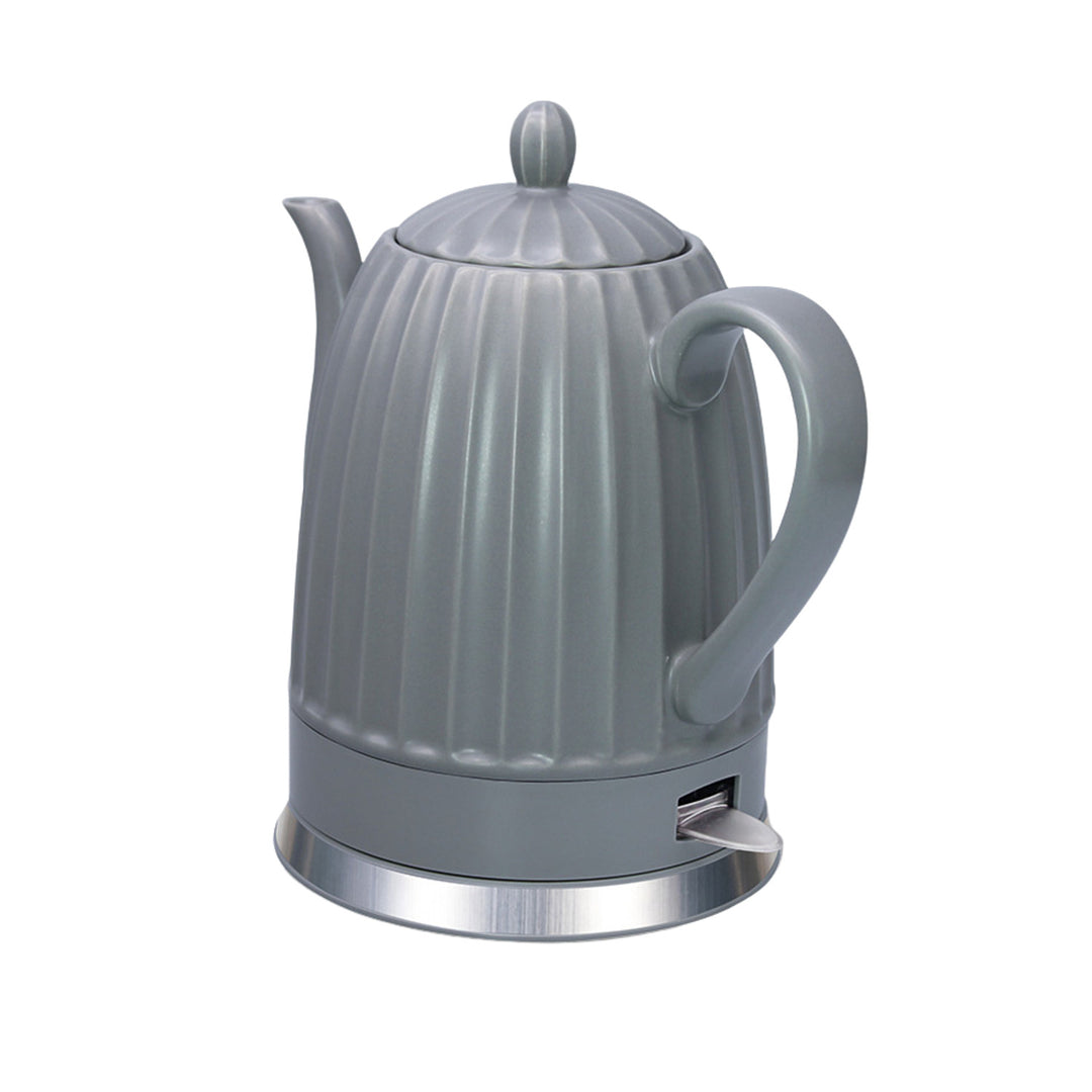 Maestro kerámia vízforraló, szürke színű, 1500 W teljesítmény, 1,5 l űrtartalom, forgatható talp, vízszintjelző, 65 cm-es tápkábel, MR-077