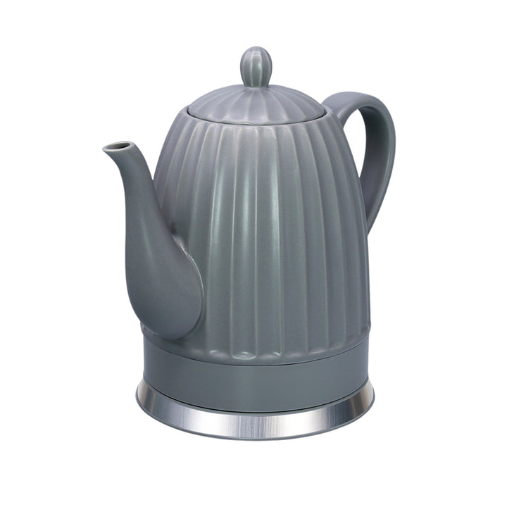 Maestro kerámia vízforraló, szürke színű, 1500 W teljesítmény, 1,5 l űrtartalom, forgatható talp, vízszintjelző, 65 cm-es tápkábel, MR-077