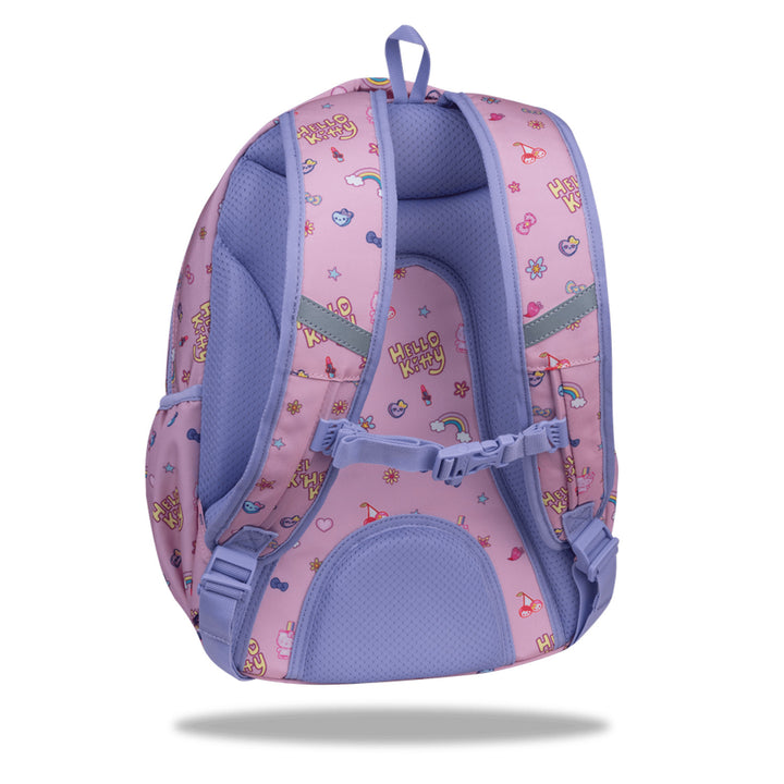 Hello Kitty Coolpack iskolatáska, Primo Pro méret (16"), kialakított háttámla és párnázott vállpántok, 2 főrekesz és laptopzseb, megerősített alj, F162025