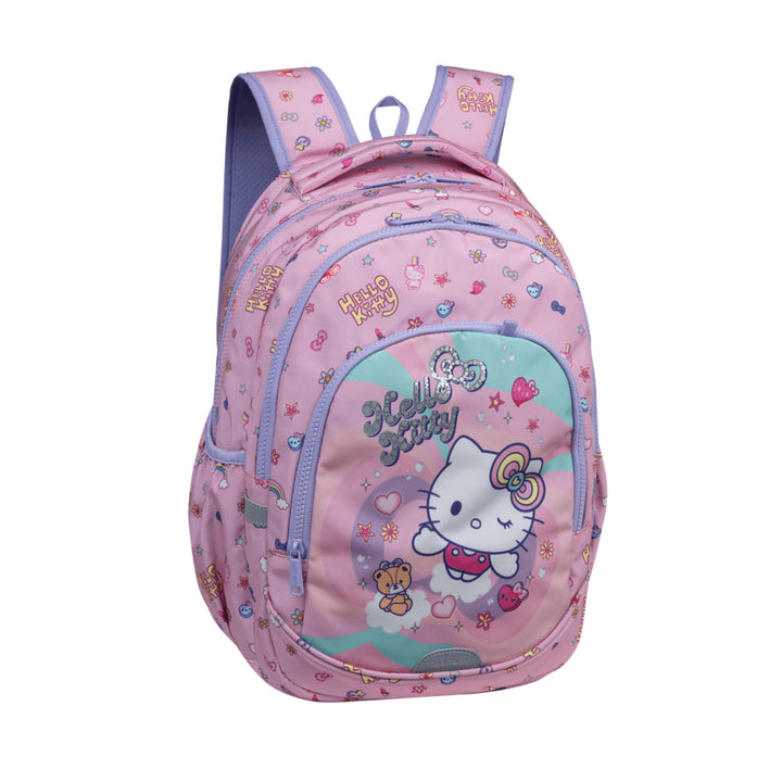 Hello Kitty Coolpack iskolatáska, Primo Pro méret (16"), kialakított háttámla és párnázott vállpántok, 2 főrekesz és laptopzseb, megerősített alj, F162025