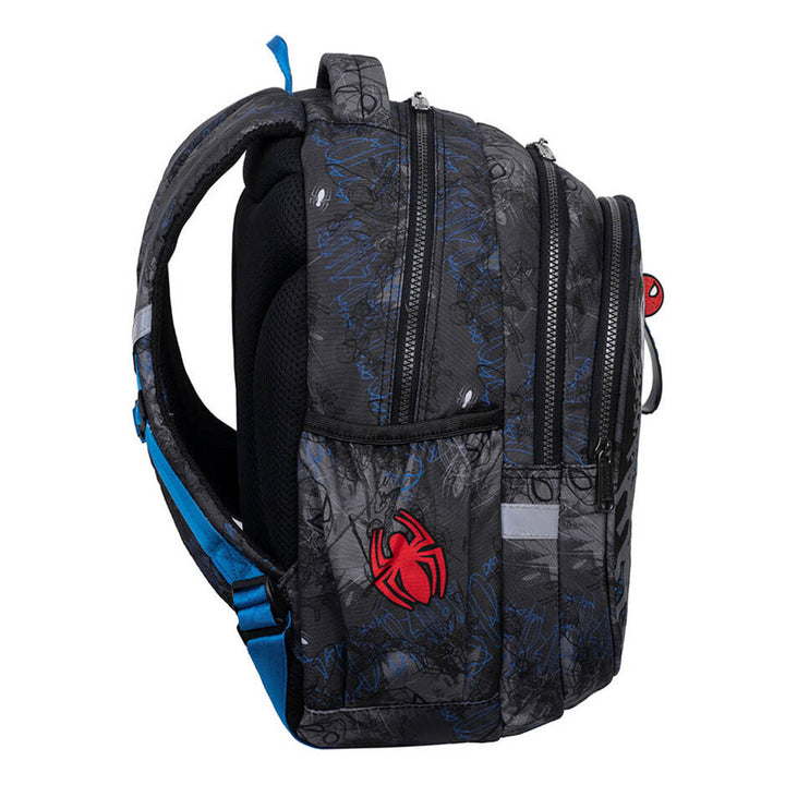 Spiderman Coolpack iskolatáska, Jerry méret (15"), kontúrozott háttámla, 3 tágas rekesz, megerősített alj, F029777