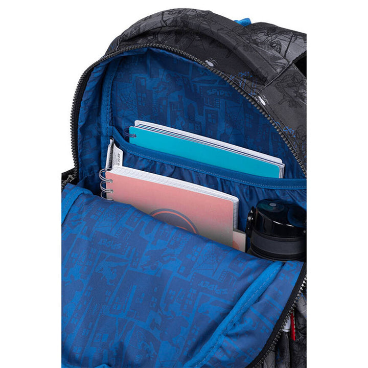 Spiderman Coolpack iskolatáska, Jerry méret (15"), kontúrozott háttámla, 3 tágas rekesz, megerősített alj, F029777