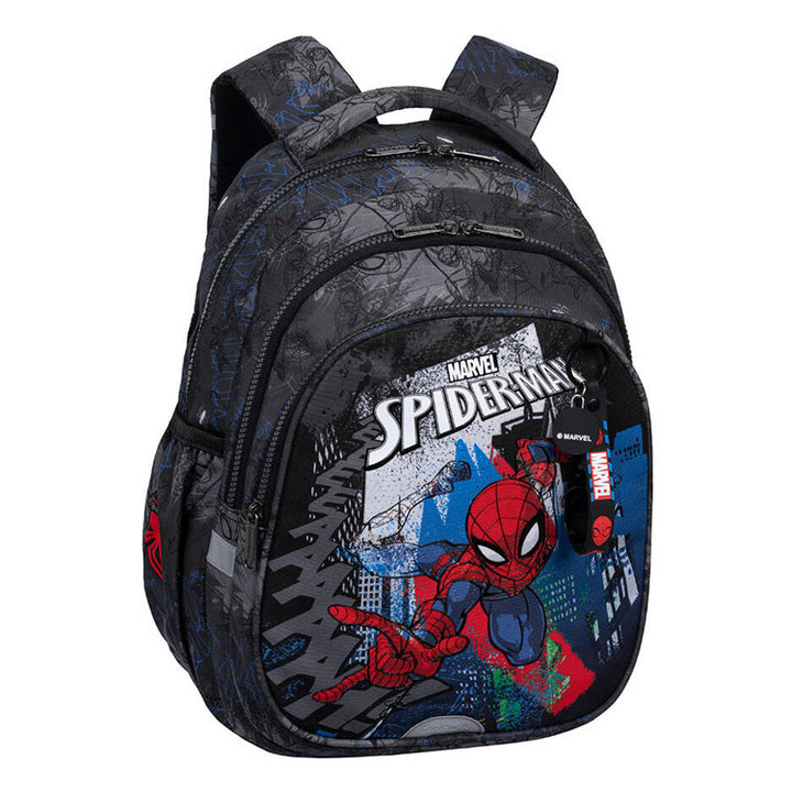 Spiderman Coolpack iskolatáska, Jerry méret (15"), kontúrozott háttámla, 3 tágas rekesz, megerősített alj, F029777
