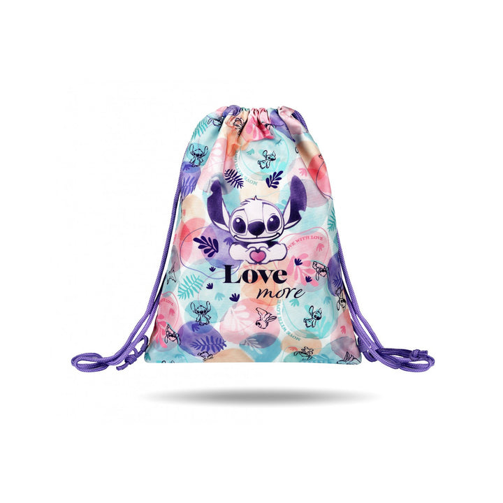 Stitch Coolpack iskolai szett, Jerry 2-rekeszes hátizsák (15"), Jumper 3 tolltartó és sportcipőzsák