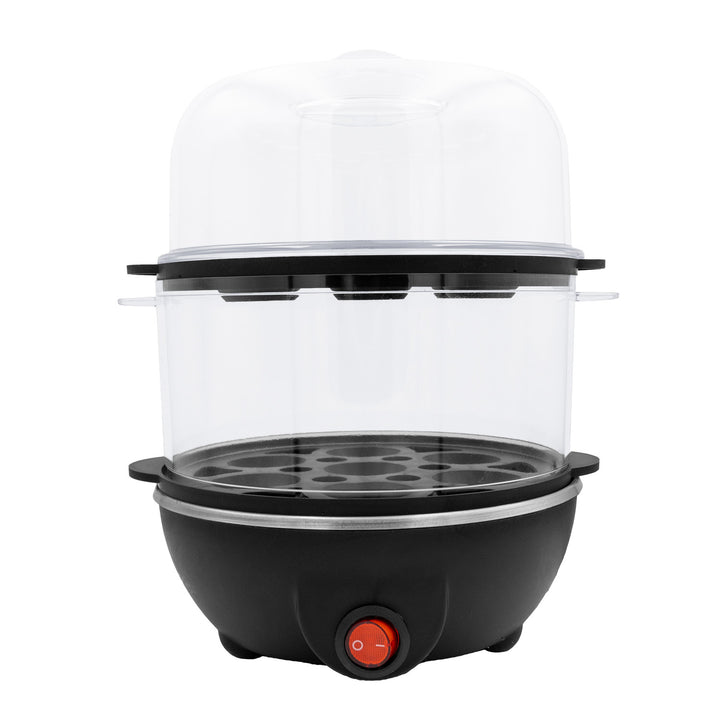 GreenBlue 2-szintű tojásfőző, 14 tojáshoz, 350 W teljesítmény, 220–240 V~, 50/60 Hz, GB358