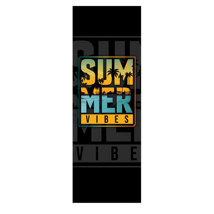 GreenBlue GB183 klasszikus bükkfa nyugágy, „Summer Vibes” nyomtatott mintával