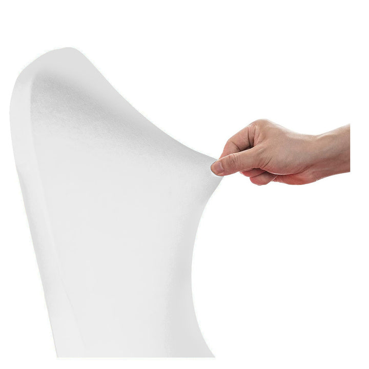 GreenBlue fehér catering székhuzat, 88x50x45 cm, spandex, GB374, 4 darab
