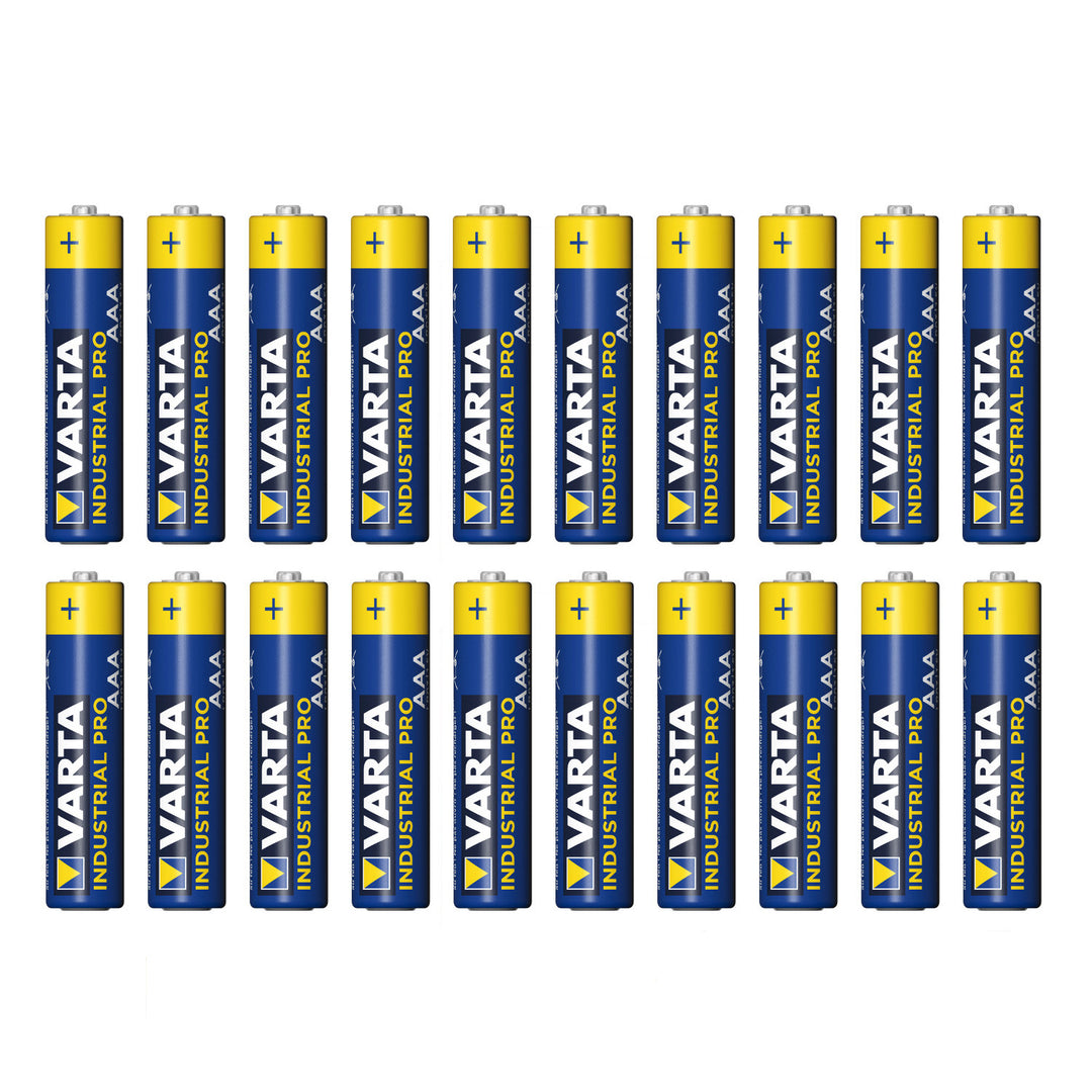 20 db R-03 LR03 AAA elem, Varta Industrial 4003