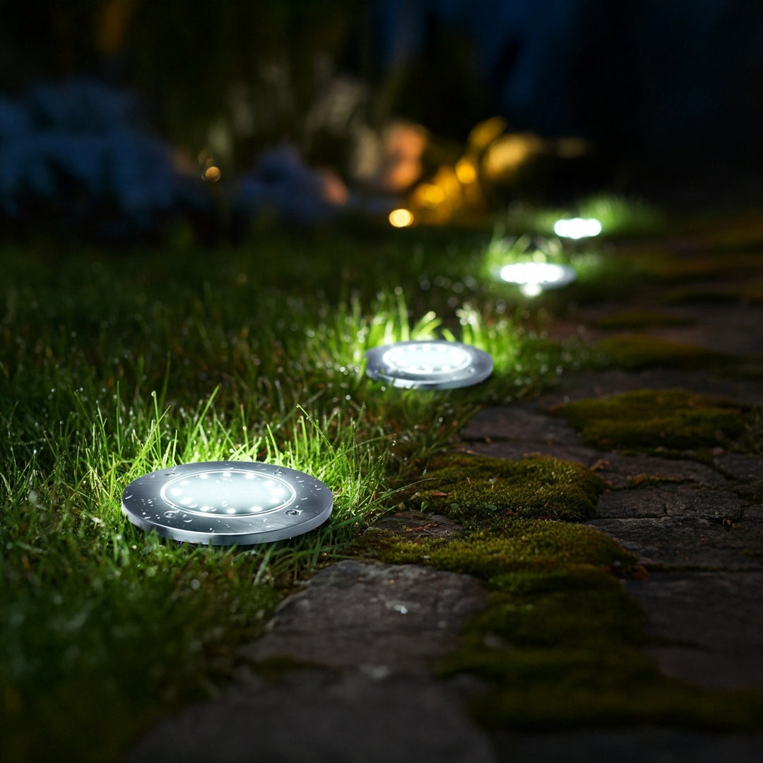 Maclean IP44-es napelemes LED-es kerti mozgásérzékelős lámpa, 12 SMD LED, 4000 K, Ni-MH 600 mAh, 0,7 W, MCE318, 4 db