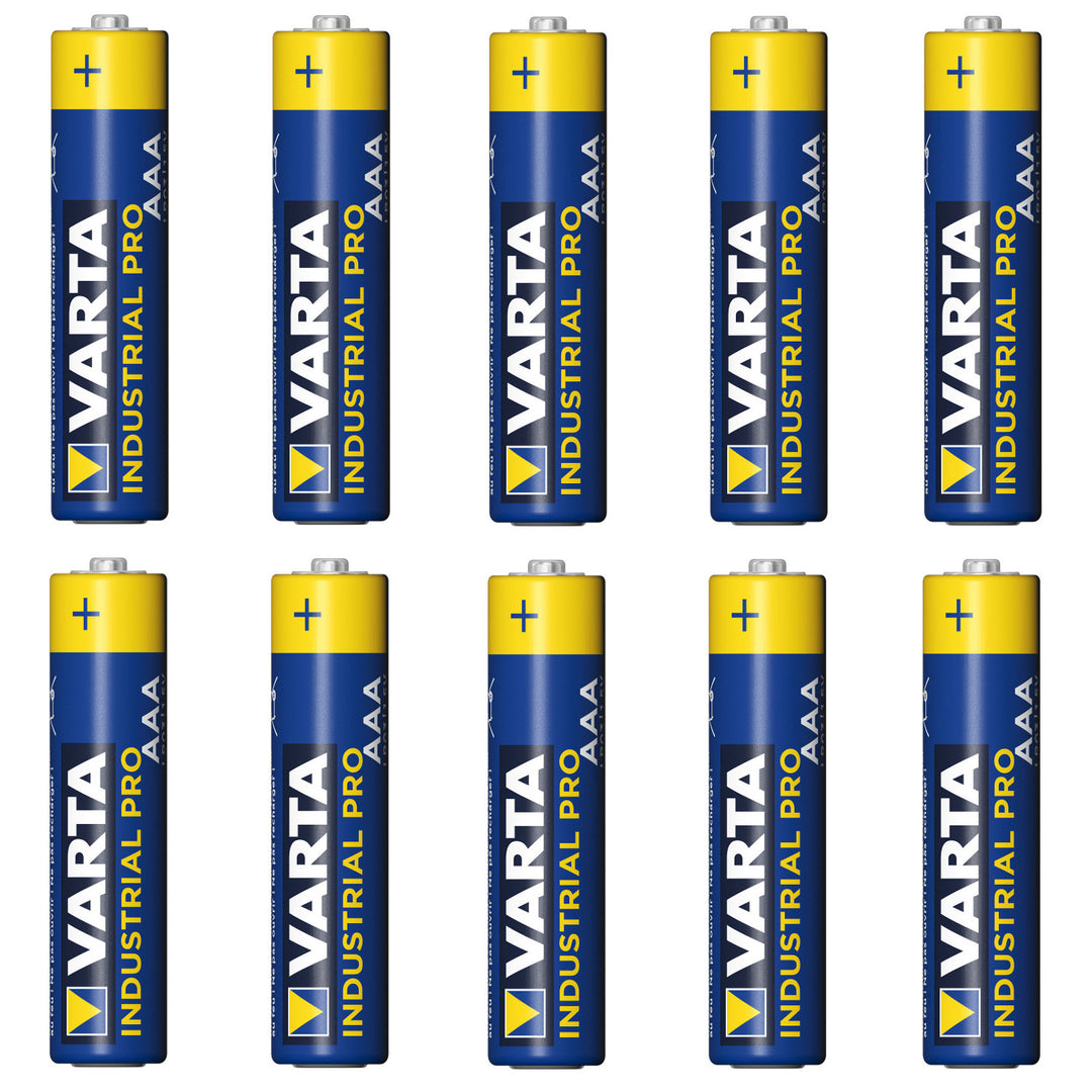 10 db R-03 LR03 AAA elem, Varta Industrial 4003
