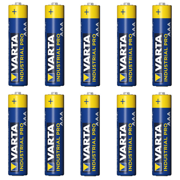 10 db R-03 LR03 AAA elem, Varta Industrial 4003