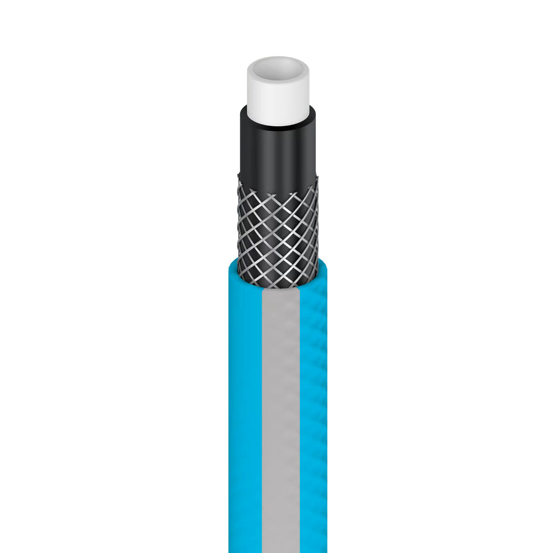 Cellfast Aluplus 1/2" 60 m-es tömlőtartó + Cellfast IDEAL 1/2" 20 m-es kerti tömlő + Cellfast Basic 1/2" egyenes öntözőfejjel ellátott szett