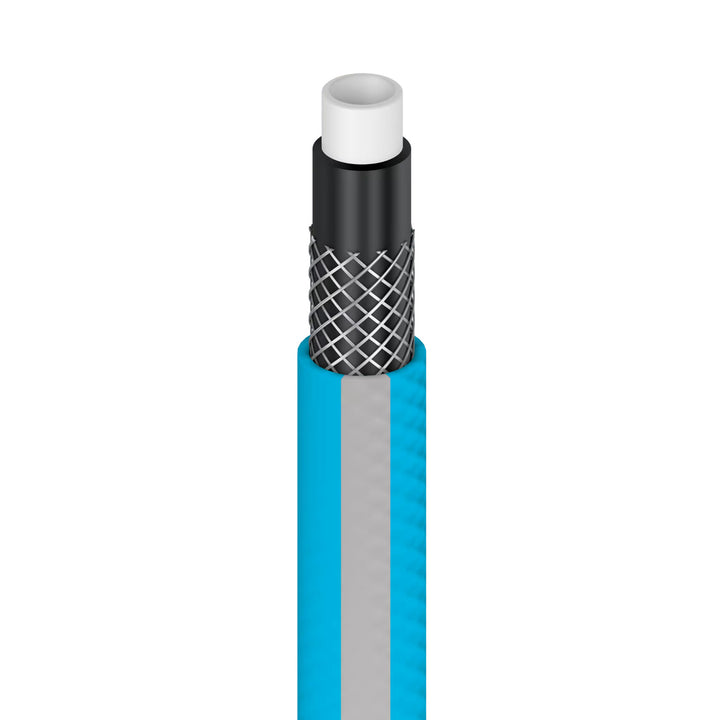 Cellfast Aluplus 1/2" 60 m-es tömlőtartó + Cellfast IDEAL 1/2" 30 m-es kerti tömlő + Cellfast Basic 1/2" egyenes öntözőfejjel ellátott szett