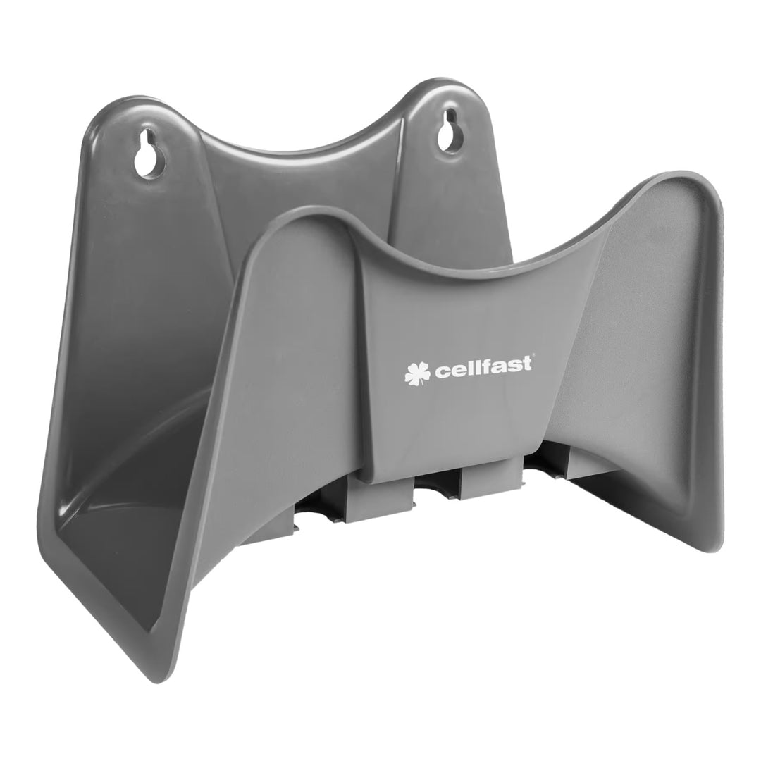 Cellfast Plus 1/2" 25 m-es kerti tömlő + szürke Cellfast tömlőtartó + Cellfast Basic 1/2" egyenes öntözőfejjel ellátott szett