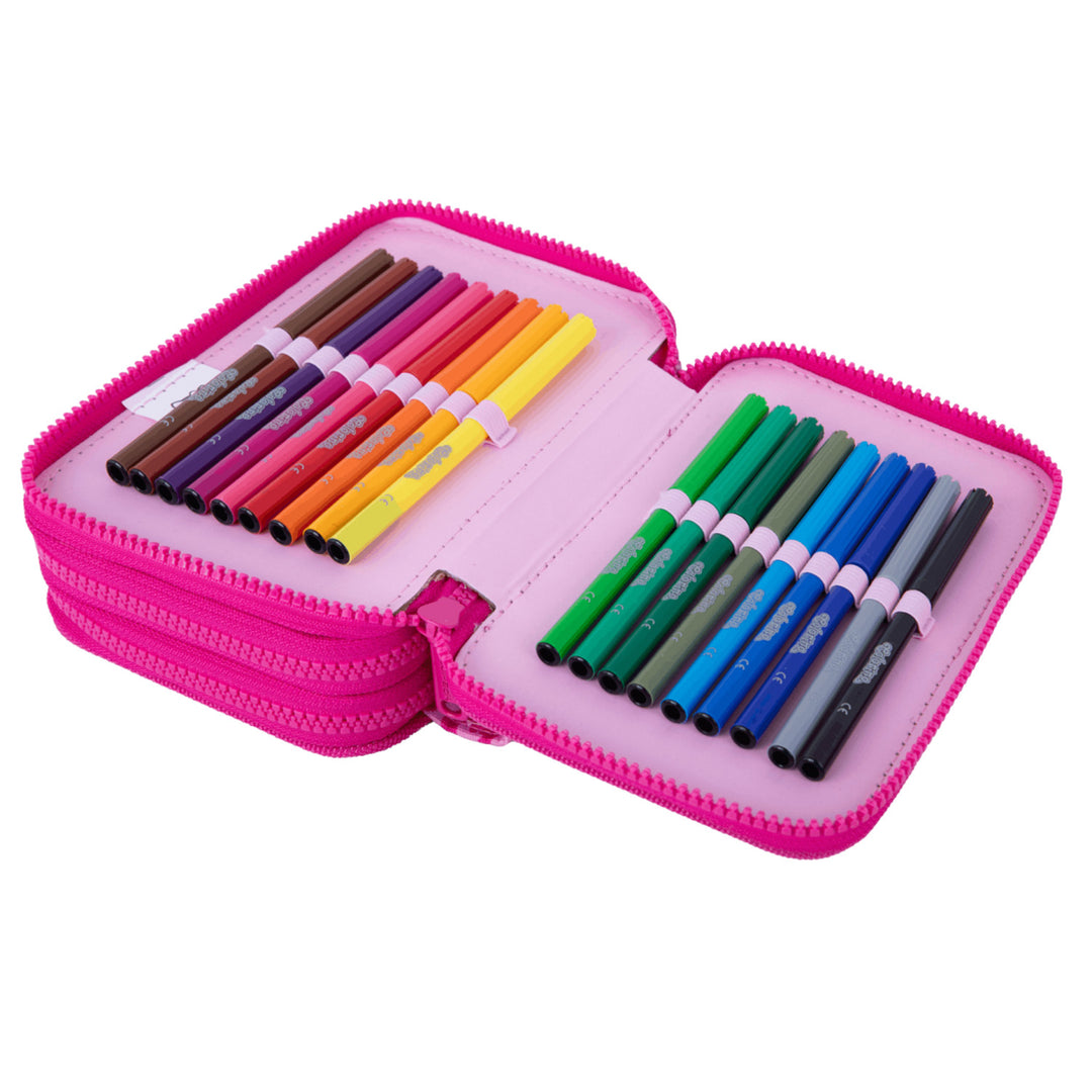 Hello Kitty Coolpack iskolai szett, Jerry 3 rekeszes hátizsák (15"), Jumper 3 tolltartó tartozékokkal és sportcipőzsák