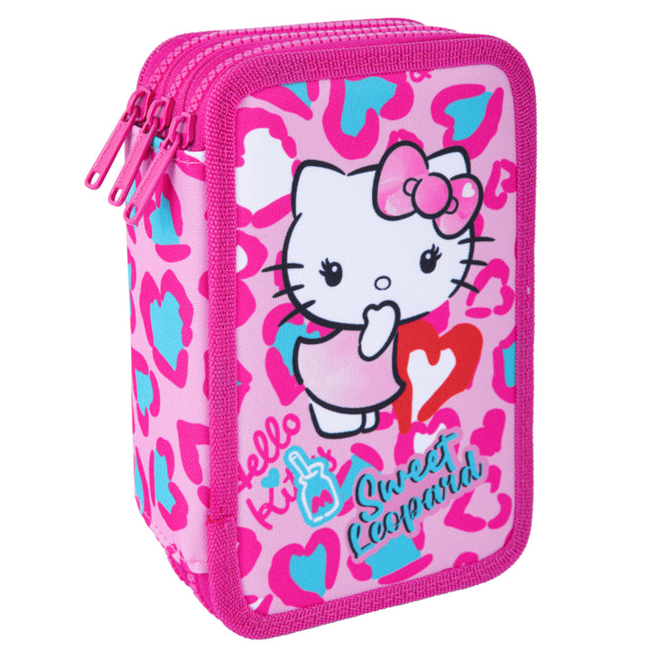 Hello Kitty Coolpack iskolai szett, Jerry 3 rekeszes hátizsák (15"), Jumper 3 tolltartó tartozékokkal és sportcipőzsák