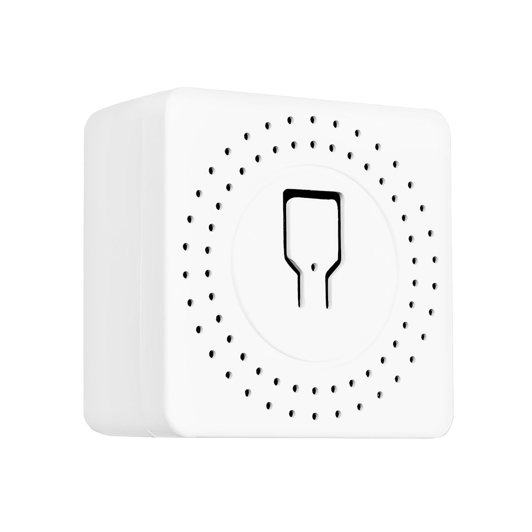 GreenBlue beépíthető WiFi-relé, Android/iOS/Alexa/Google Home, 100–240 V AC, 50/60 Hz, max. 16 A, 150 W-os LED-ekhez, GB739, 2 darab