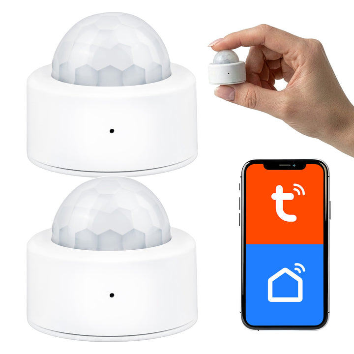 Tuya GreenBlue vezeték nélküli Zigbee mozgásérzékelő, Android/iOS, CR2450 DC 3,0 V, érzékelési szög 120° / akár 8 m, GB740, 2 darab