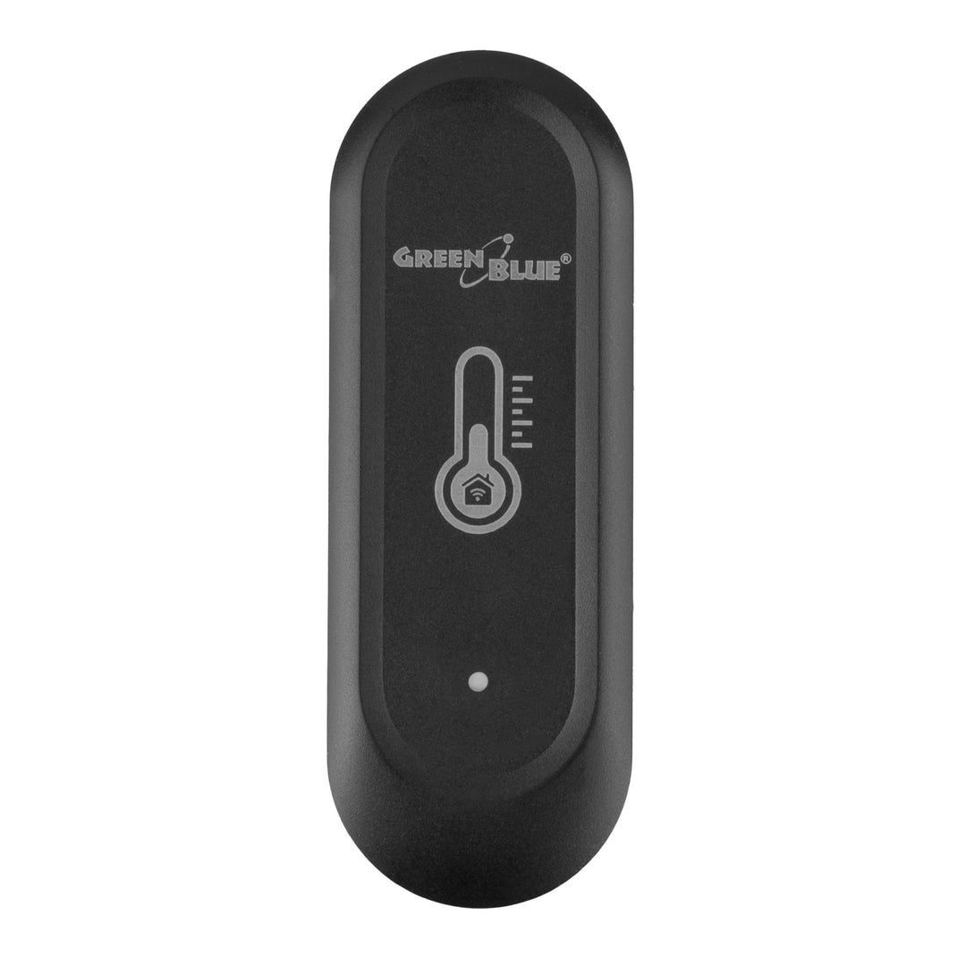 GreenBlue külső WiFi hőmérséklet- és páratartalom-érzékelő, Android/iOS, 3,0 V DC, LR03x2, IP65, GB741, 2 darab