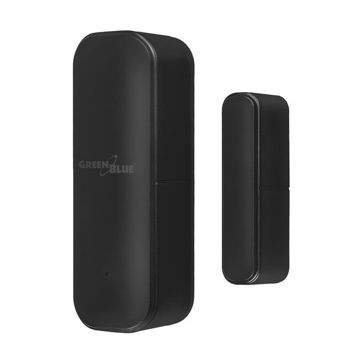 GreenBlue vezeték nélküli kontaktus / WiFi nyitásérzékelő, Android/iOS, ajtókhoz / ablakokhoz, 3,0 V DC, LR03x2, GB479 B, 2 készlet