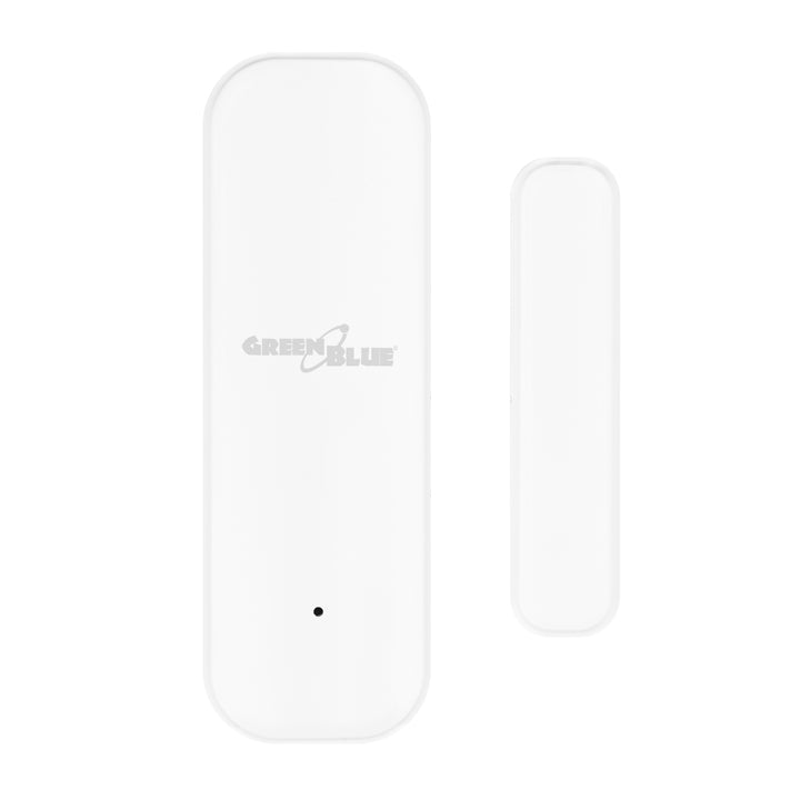 GreenBlue vezeték nélküli kontaktor / WiFi nyitásérzékelő, Android/iOS, ajtókhoz / ablakokhoz, 3,0 V DC, LR03x2, GB479 W, 2 készlet