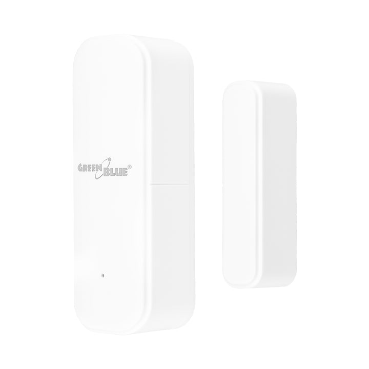 GreenBlue vezeték nélküli kontaktor / WiFi nyitásérzékelő, Android/iOS, ajtókhoz / ablakokhoz, 3,0 V DC, LR03x2, GB479 W, 2 készlet
