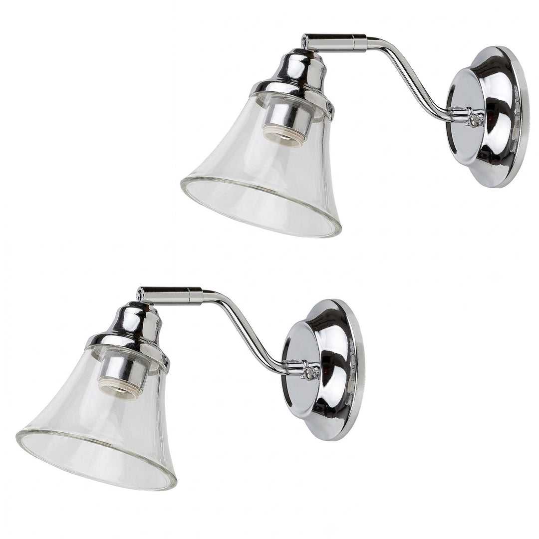 RABALUX ANTOINE 3207 E14 IP44 fürdőszobai falilámpa, 2 darab