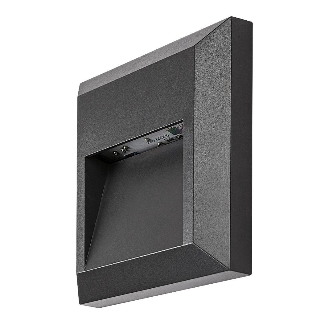 Rabalux lámpa, falra szerelhető, kültéri, 4 W-os LED, antracit, Trento, 2 darab