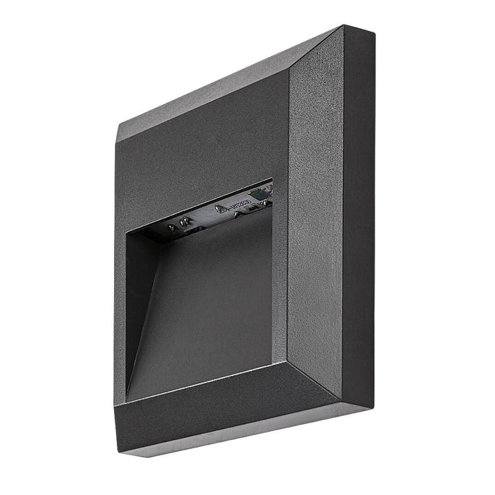 Rabalux lámpa, falra szerelhető, kültéri, 4 W-os LED, antracit, Trento, 2 darab