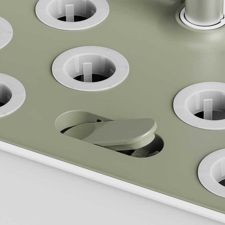 GreenBlue intelligens beltéri növénytermesztő rendszer, SMART virágcserép, 4 literes, 220–240 V AC, 50/60 Hz, 0,4 A, GB133 + kiegészítőcsomag
