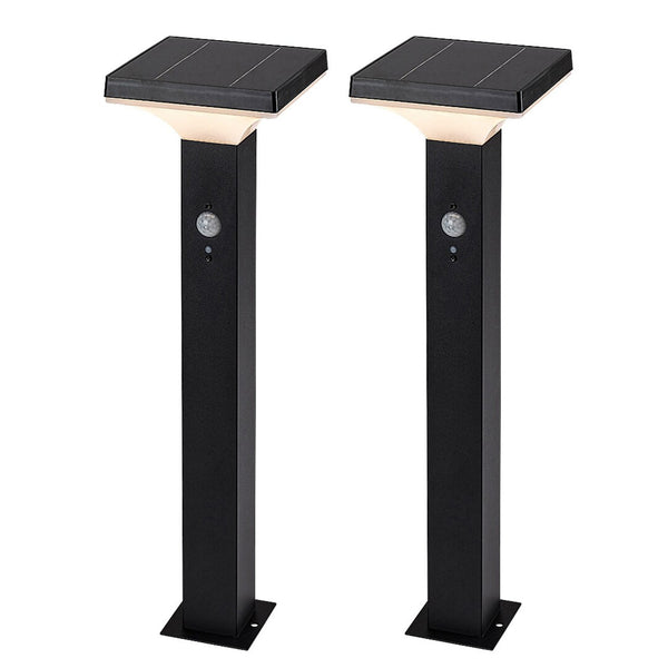 Rabalux lámpa, kültéri, napelemes, állólámpa, 4 W-os LED, IP44, fekete, Geleen, 2 darab