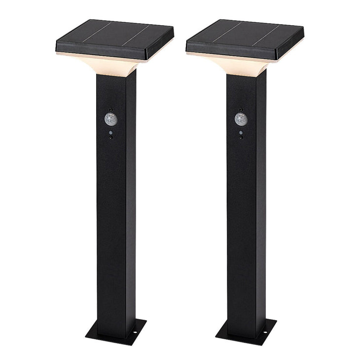 Rabalux lámpa, kültéri, napelemes, állólámpa, 4 W-os LED, IP44, fekete, Geleen, 2 darab