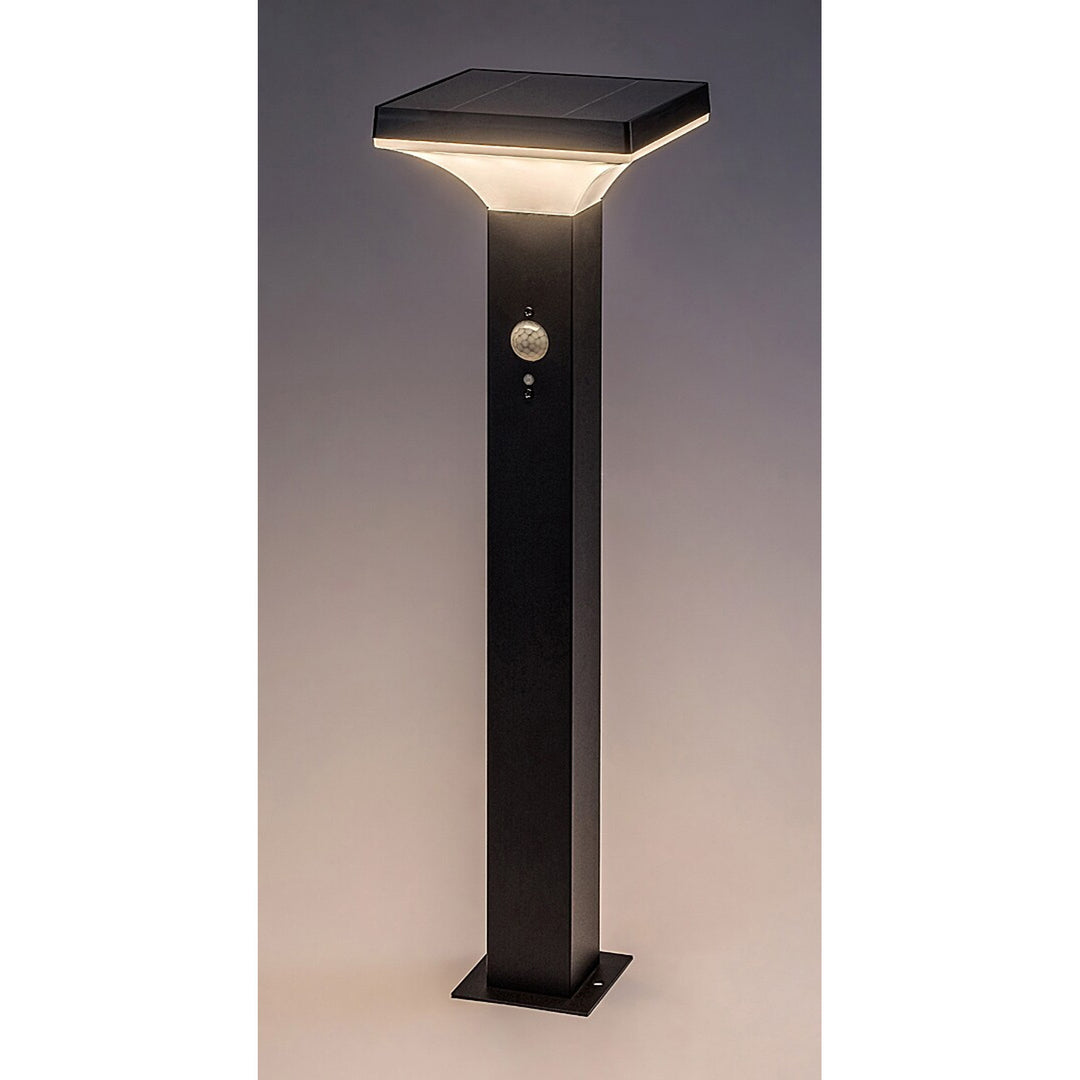 Rabalux lámpa, kültéri, napelemes, állólámpa, 4 W-os LED, IP44, fekete, Geleen, 4 darab