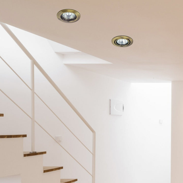 Rabalux süllyesztett lámpatest, IP20, barna, GU5.3, 12 V, Spot Relight, 2 darab
