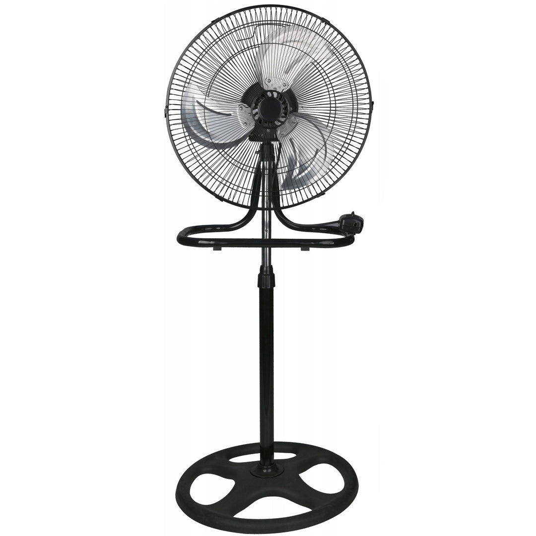 LTC állóventilátor, 18", fekete színű, állítható magasságú, 50 W teljesítményű, LXWT04C