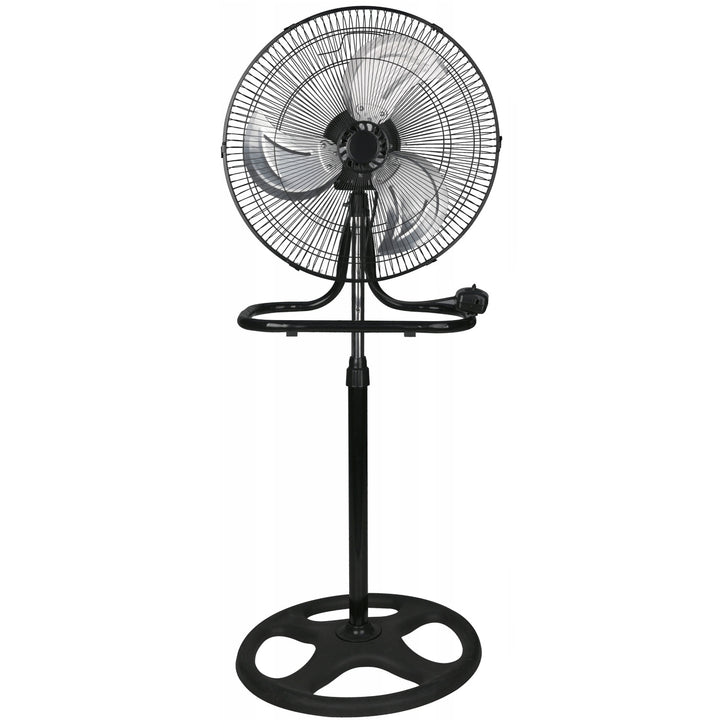 LTC állóventilátor, 18", fekete színű, állítható magasságú, 50 W teljesítményű, LXWT04C