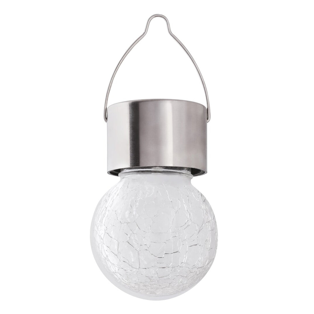 Rabalux Yola napelemes lámpa, 1 lm, IP44, szatén króm színű, 0,06 W-os LED, 7850