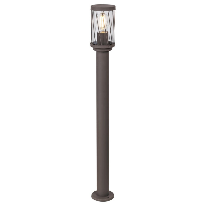 Rabalux Budapest kerti állólámpa, IP44, barna színű, E27-es menetes, max. 40 W, 8890