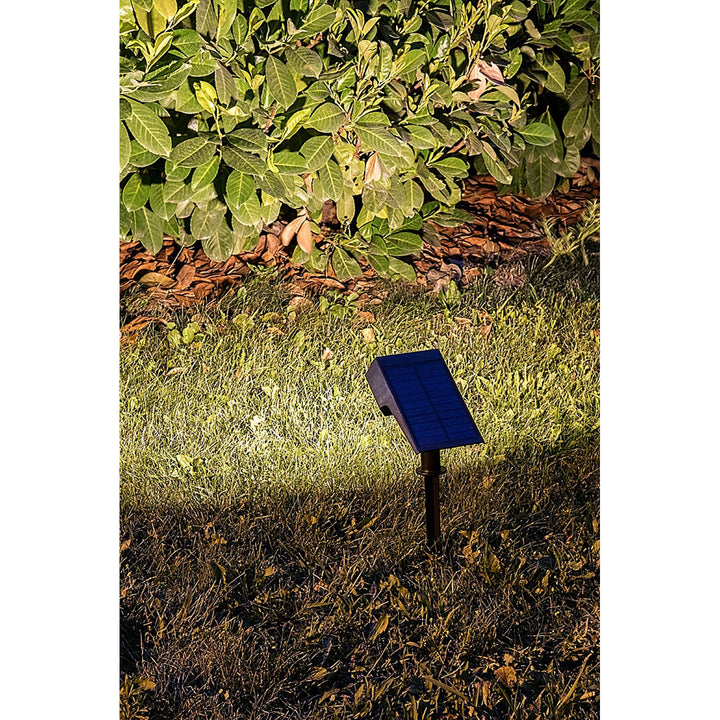 Rabalux Nantes napelemes lámpa, 50 LM, IP65, fekete, 0,5 W-os LED, 77088