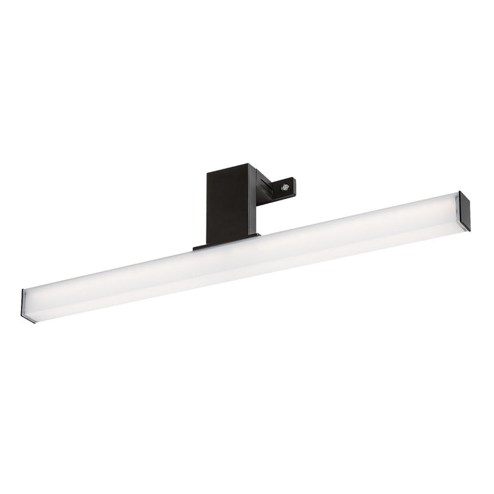Rabalux Oliro LED 6 W-os fürdőszobai lámpa, fekete, IP44, 4000 K, 75051