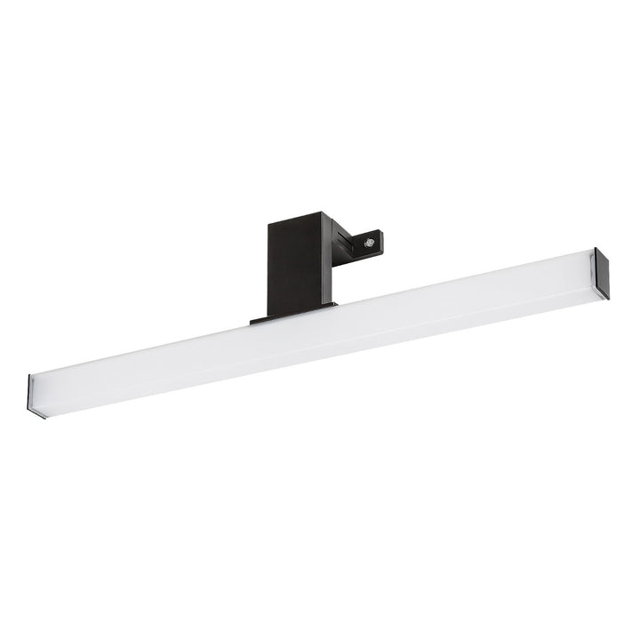 Rabalux Oliro LED 6 W-os fürdőszobai lámpa, fekete, IP44, 4000 K, 75051