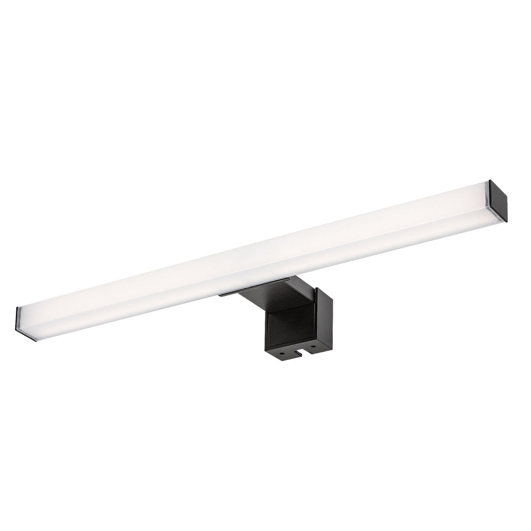 Rabalux Oliro LED 6 W-os fürdőszobai lámpa, fekete, IP44, 4000 K, 75051