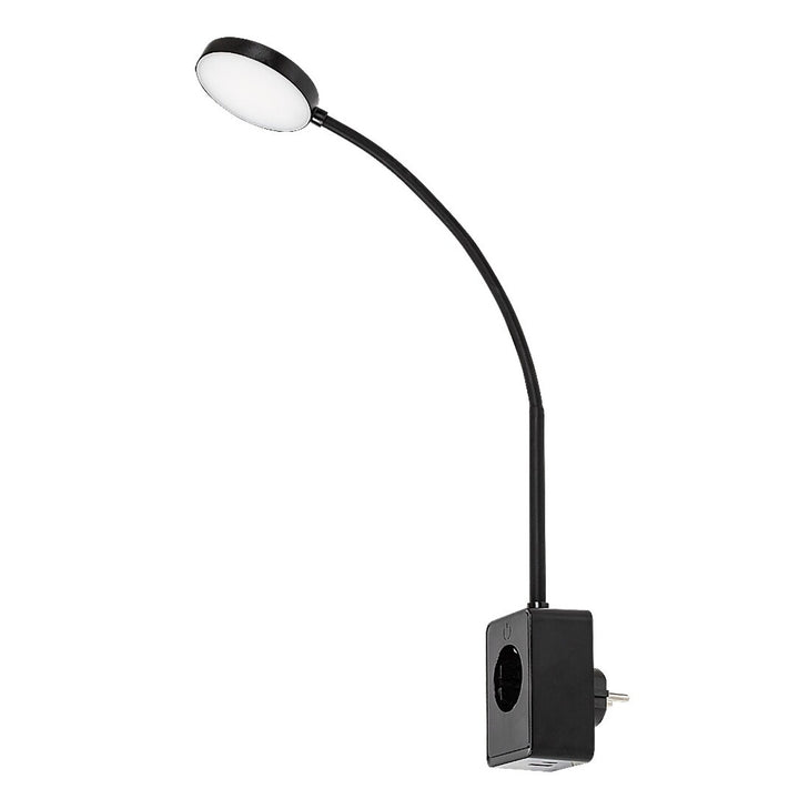 Rabalux Tivro fali lámpa, 4 W-os LED, fekete, IP20, 3 hőmérsékleti változat: 3000, 4000, 6000, 71284