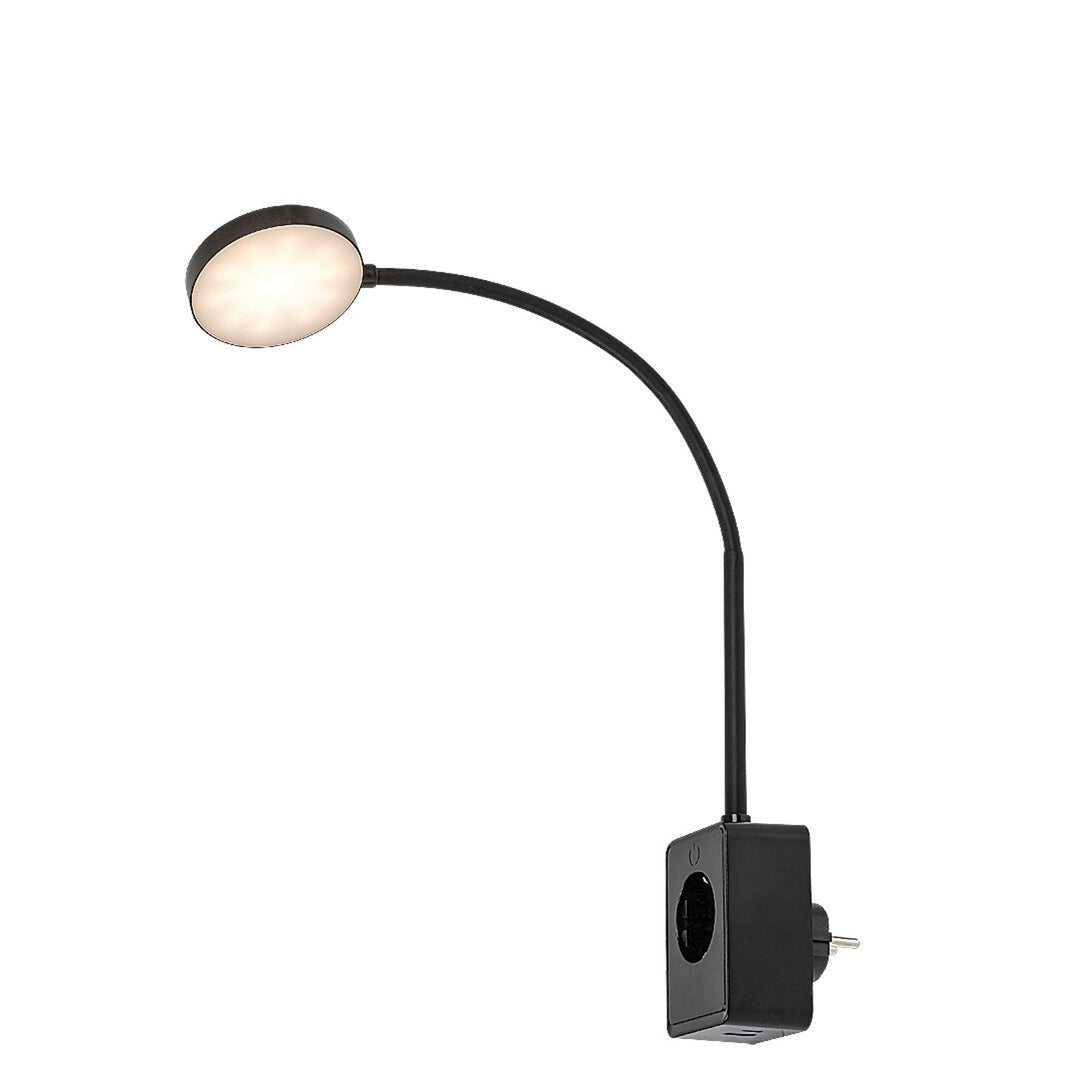 Rabalux Tivro fali lámpa, 4 W-os LED, fekete, IP20, 3 hőmérsékleti változat: 3000, 4000, 6000, 71284