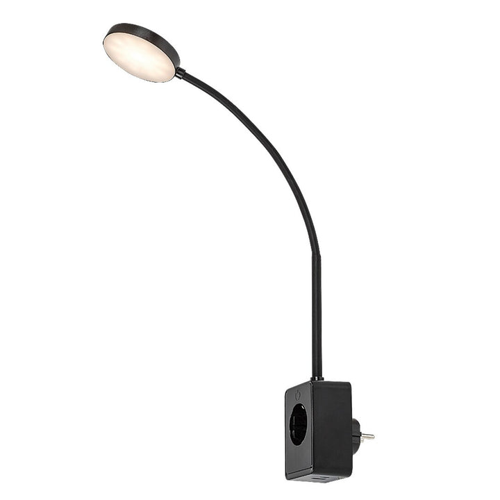 Rabalux Tivro fali lámpa, 4 W-os LED, fekete, IP20, 3 hőmérsékleti változat: 3000, 4000, 6000, 71284