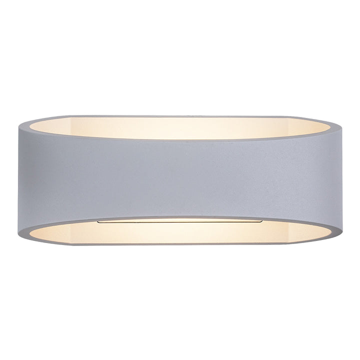 Rabalux Gerla kültéri falilámpa, fehér, 9 W-os LED, IP54, 3000 K, 77178