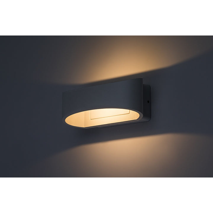 Rabalux Gerla kültéri falilámpa, fehér, 9 W-os LED, IP54, 3000 K, 77178