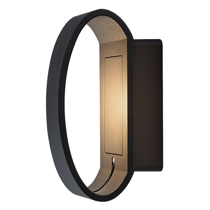 Rabalux Gerla kültéri falilámpa, antracit, 9 W-os LED, IP54, 3000 K, 77179