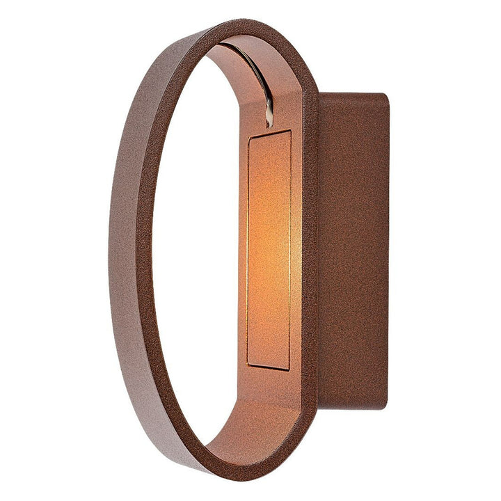Rabalux Gerla kültéri falilámpa, barna, 9 W-os LED, IP54, 3000 K, 77180