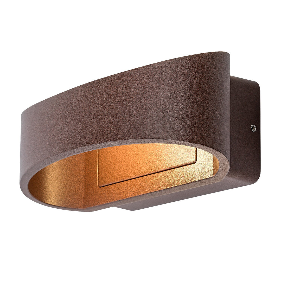 Rabalux Gerla kültéri falilámpa, barna, 9 W-os LED, IP54, 3000 K, 77180